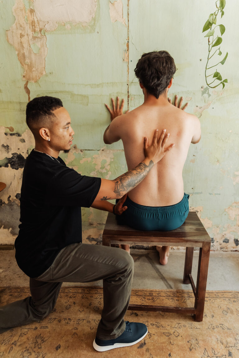Kian Amir McGraw Certified Rolfer Rolfing for posture